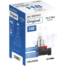 Автомобильная лампа Storex Original H8.12V.35W / 8625343