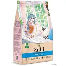 Сухой корм для кошек Zillii Sensitive Digestion белая рыба 2 кг
