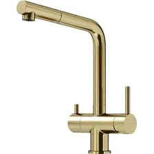 Смеситель Sancos Spin SC4015BG (брашированное золото)