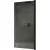 Душевая дверь MaybahGlass 60x198 MGD-801-6 (графитовое матовое стекло/черный)