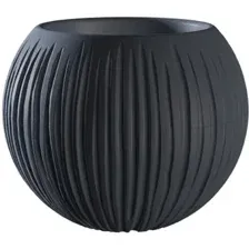 Вазон La Decoro Сфера КШ-9524 (антрацит)