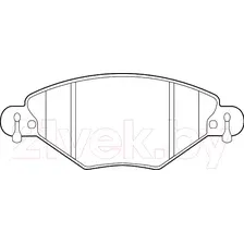 Тормозные колодки Valeo 302022
