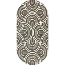 Ковер Safyun Bravo / SN550-LIGHT-BROWN-OVAL (1.6x2.3)