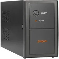 Источник бесперебойного питания ExeGate BNB-650.LED.AVR.EURO.RJ.USB EP285555RUS