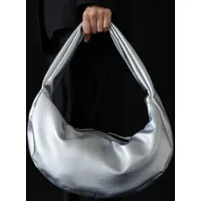 Женская сумка MT.style Hobo (серебристый)