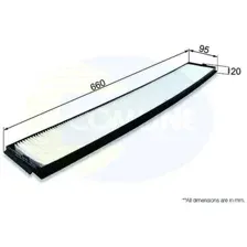 Салонный фильтр Comline EKF255