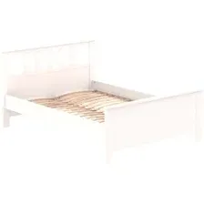 Кровать Mio Tesoro Сага 160x200 2.08.04.070.1 (белый)