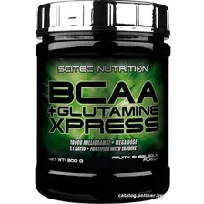 Комплекс Scitec Nutrition BCAA+Glutamine Xpress (фруктовая жвачка, 300 г)