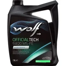 WOLF OfficialTech 5W-20 MS-FE 5л