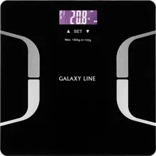 Напольные весы электронные Galaxy Line GL 4853 (черный)