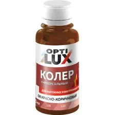 Колеровочная паста Оптилюкс №08 (100мл, красно-коричневый)
