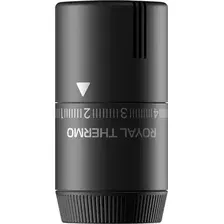 Головка термостатическая Royal Thermo Жидкостная Design М30x1.5 (черный)