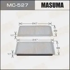 Салонный фильтр MASUMA MC-527 MAZDA 2 1.3/1.5/1.4D 07>