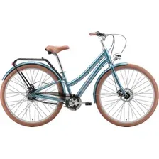 Велосипед Stark Comfort Lady 28 D 14.5 2025 HQ-0017935 (темно-бирюзовый/лавандовый, разобранный)