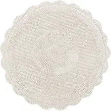 Коврик для ванной Sofi de Marko Laura Кружевной 75x75 / КВ-ЛА-4-75х75 (кремовый)