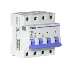 Выключатель автоматический Dr.Ferz FMB-C 6kA 4P 50 C / 21100103FERZ