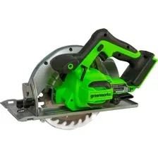 Пила циркулярная аккумуляторная Greenworks GD24CS, 1500907