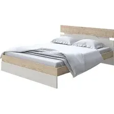 Кровать PROxSON Milton 120x200 (бунратти/дуб шамони светлый 124)