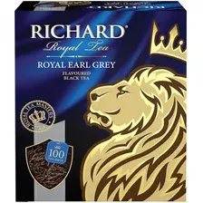 Черный чай Richard Royal Earl Grey 610250 100 шт