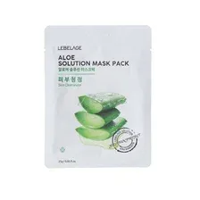 Маска тканевая для лица LEBELAGE Aloe Solution Mask Pack 25г