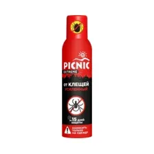 Аэрозоль от клещей Picnic Extreme, 150мл