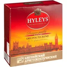 Черный чай Hyleys Английский аристократический черный 10001 100 шт