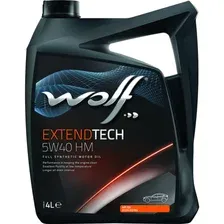 Моторное масло Wolf ExtendTech 5W-40 HM 4л