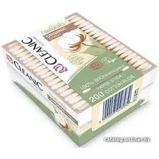 Ватные палочки Cleanic Naturals Organic (200 шт)