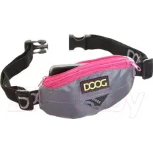  сумка для дрессуры Doog Mini Mini09 (серый/розовый)