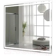 Пекам Зеркало Greta 80x60 greta-80x60sp (с подсветкой, подогревом и сенсором на прикосновение)