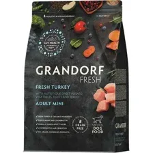 Сухой корм для собак Grandorf Adult Mini Breeds Fresh Turkey&Sweet Potato (1кг)