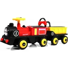 Детский автомобиль RiverToys K008AM (красный)
