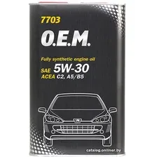 Моторное масло Mannol O.E.M. for peugeot citroen metal 5W-30 1л