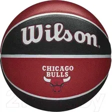 Баскетбольный мяч Wilson NBA Team Tribute Chicago Bulls / WTB1300XBCHI (размер 7)