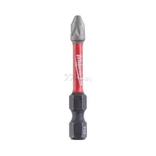 Бита для шуруповерта ударная PZ2 50 мм MILWAUKEE Shockwave 10 штук (4932430866)