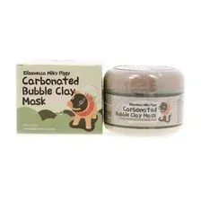 Маска для лица ELIZAVECCA Очищающая пузырьковая с глиной Milky Piggy Carbonated Bubble Clay Mask, 100 г