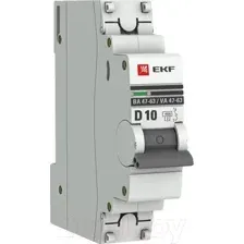 Выключатель автоматический EKF PROxima ВА 47-63 / mcb4763-1-10D-pro