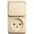 Розетка Systeme Electric Этюд BPA16-204D