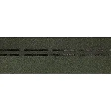 Гибкая черепица DOCKE Pie Standard коньково-карнизная Зеленый (ZRSS-1025)