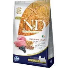 Сухой корм для собак Farmina N&D Low Grain Lamb & Blueberry Adult Mini 7 кг