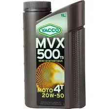 Моторное масло Yacco MVX 500 TS 4T 20W50 (1л)