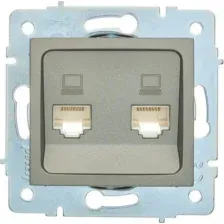 Розетка Lezard Asti 7081-3588-141 (платина)