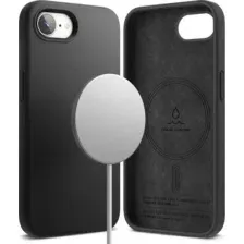 Чехол-накладка Ringke Silicone Magnetic для iPhone 17e/16e (Black)