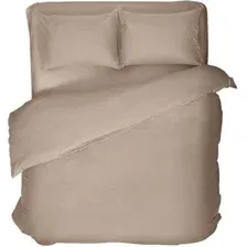 Евро комплект постельного белья Нордтекс Verossa Евро Melange Praline VRM 2515 Praline Д12 23