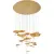 Люстра ILedex Lotus 8827P-19 BRASS