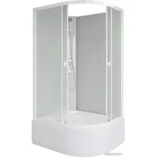 Душевая кабина Niagara Promo P110/80/40L/MT/BK 110x80x195