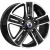 Литые диски K&amp;K Backfire 18x8" 5x114.3мм DIA 67.1мм ET 45мм Алмаз черный