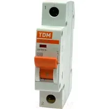 Выключатель автоматический TDM ВА 47-29 1P 32А (C) 4.5кА / SQ0206-0077