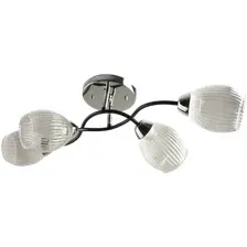 Потолочный светильник Mirastyle BL-7625/4 CR+BK