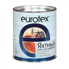 Лак Eurotex яхтный глянцевый, 2л